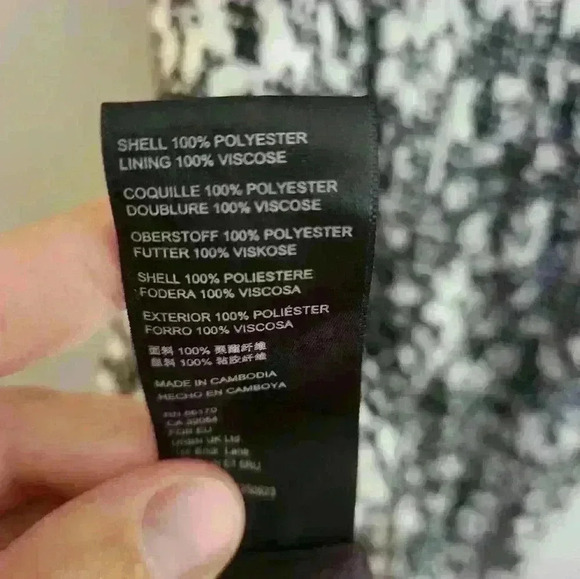 Urban Outfitters Beau Gingham Floral Mini Dress Adjustable Neckline Size Small - Picture 9 of 9